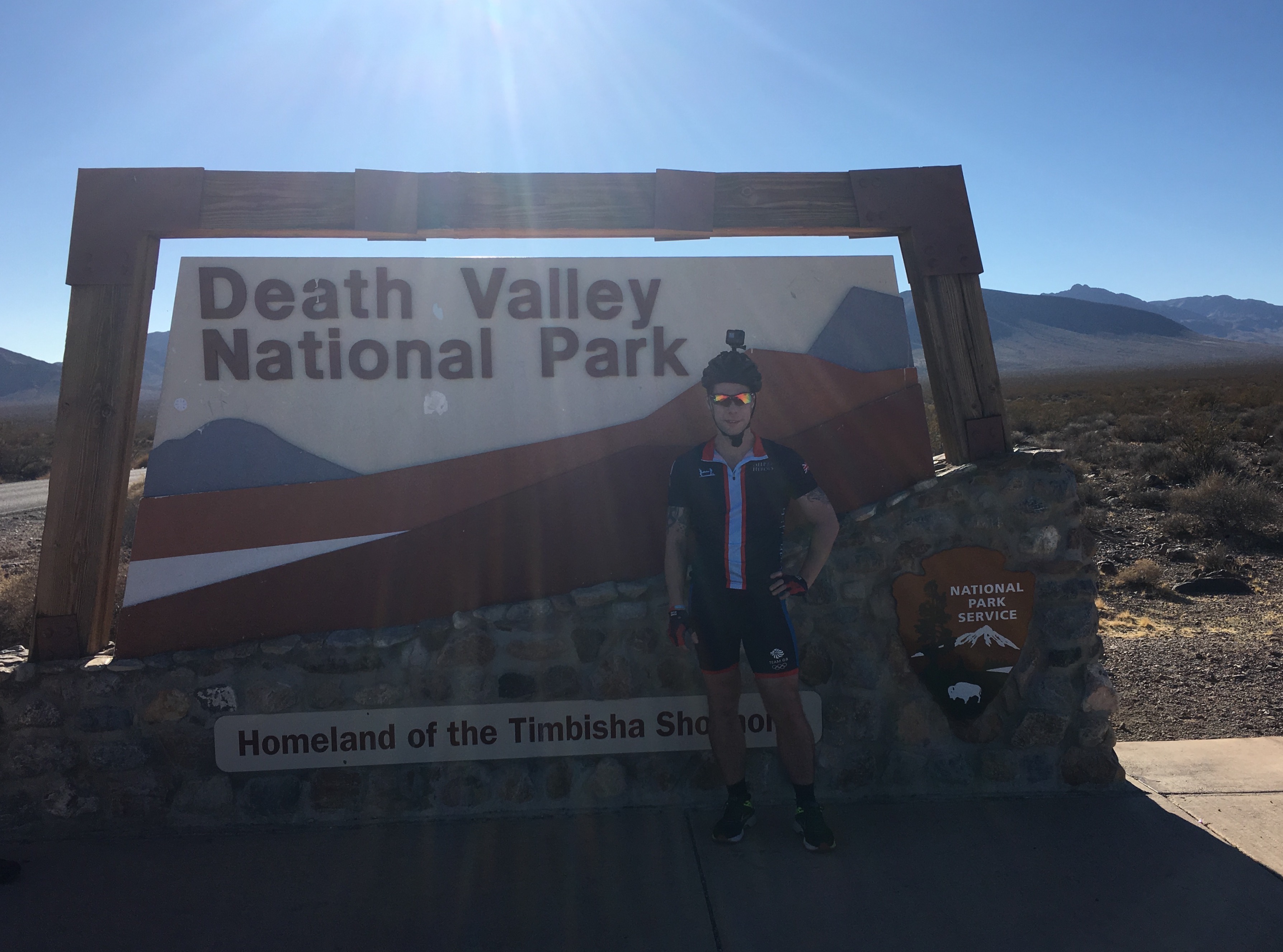 Day 1 Death Valley Sign