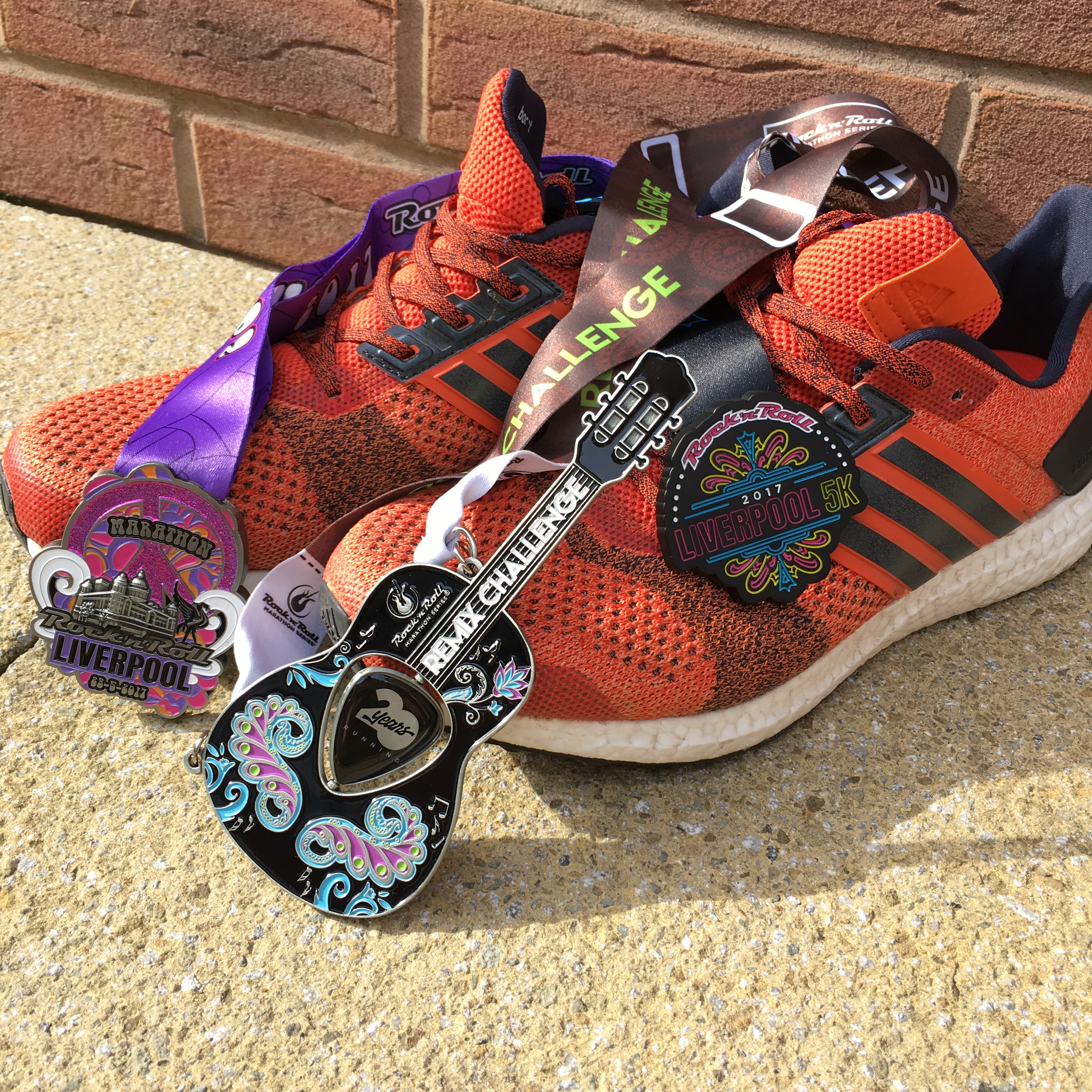 Run Medal - Rock n Roll Liverpool 5k, Marathon & Remix 2017