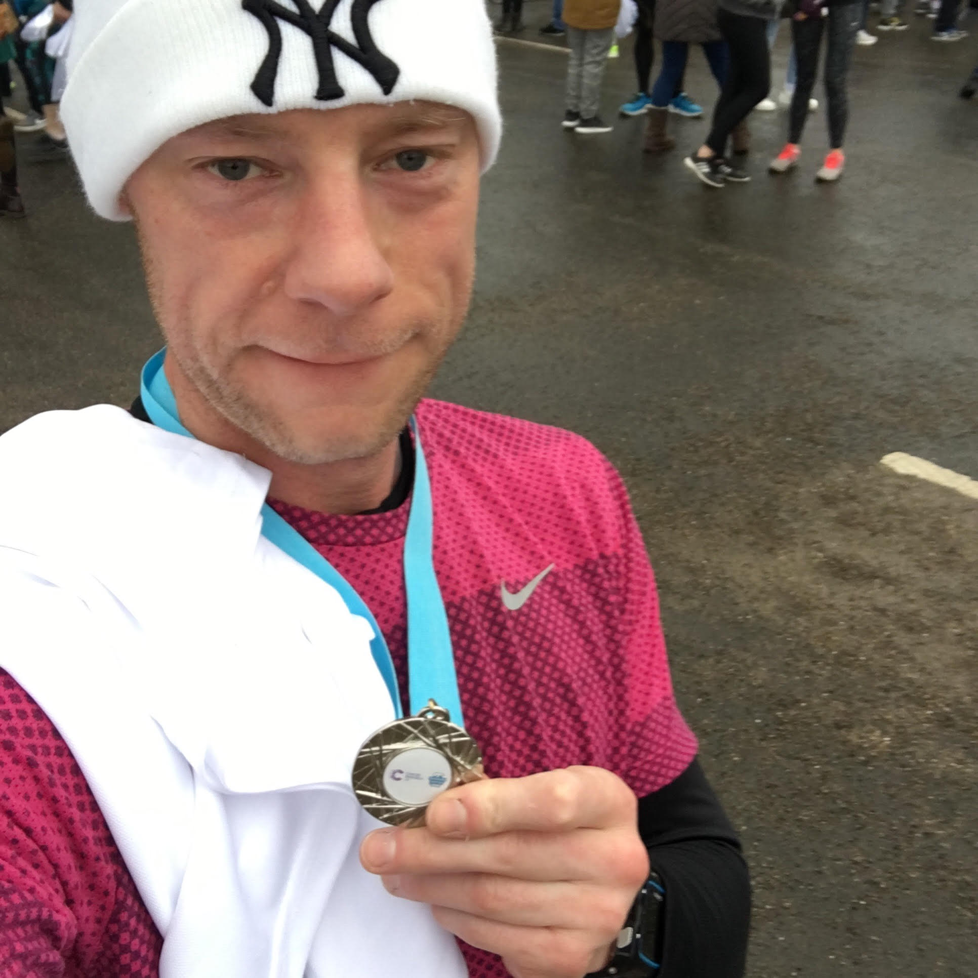 Mark - Cancer Research Winter Run Medal