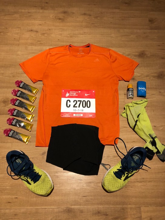Kit Pic - Chicago Marathon 2018